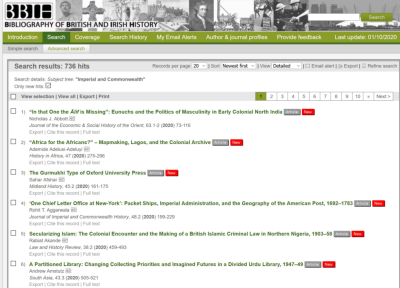 Latest listing of new records.png