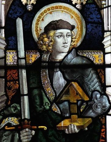 Painting of Saint Alban